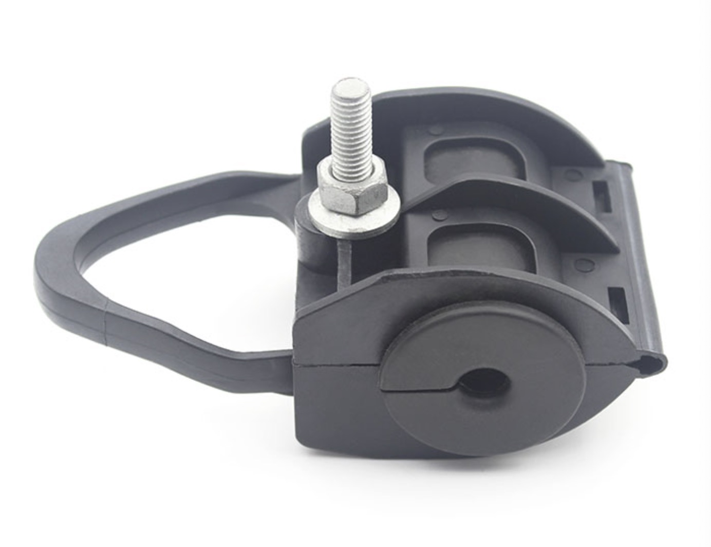 PA66 Nylon FTTH Drop Cable Wire Suspension Clamp For Optical Fiber