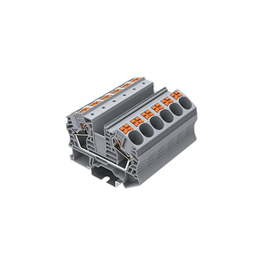 Durable Using Screwless Terminal Block Miniature Rail-mounted Terminal Blocks